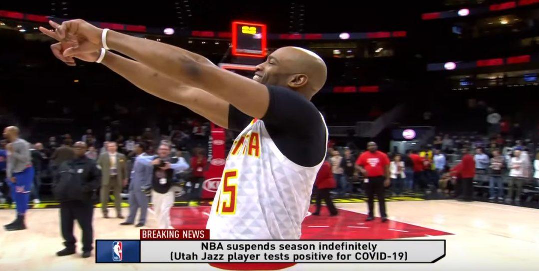 Vince Carter 12 mars 2020