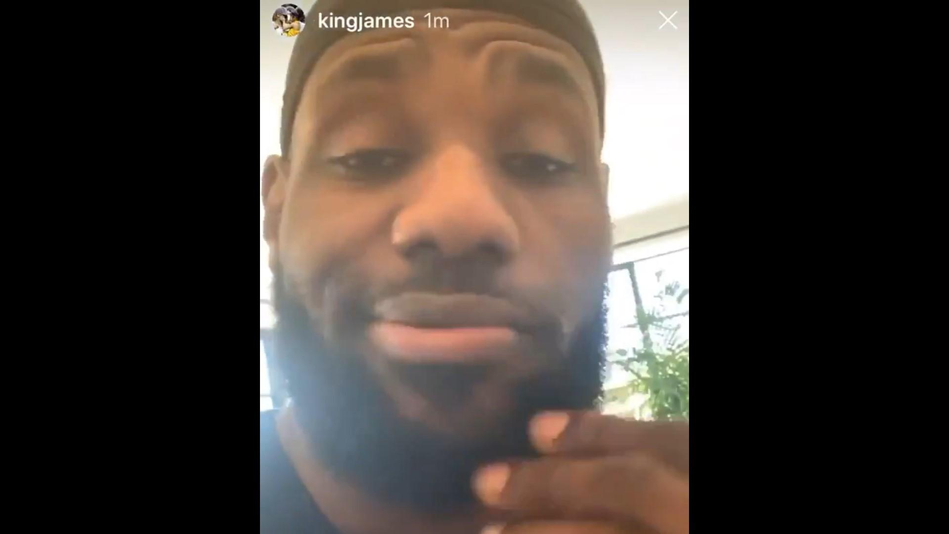 lebron james covid 9 avril