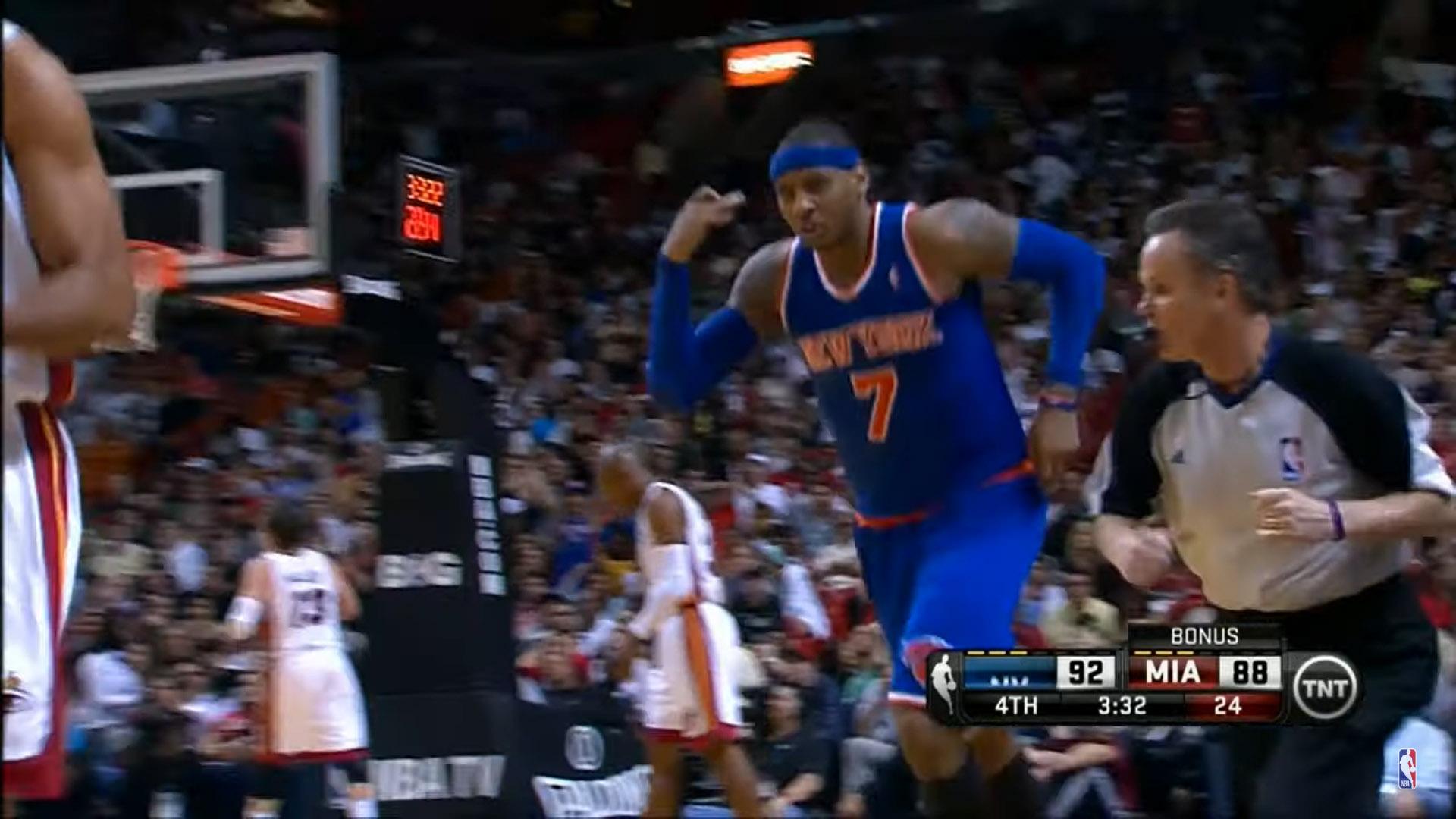 Carmelo Anthony 2 avril 2013