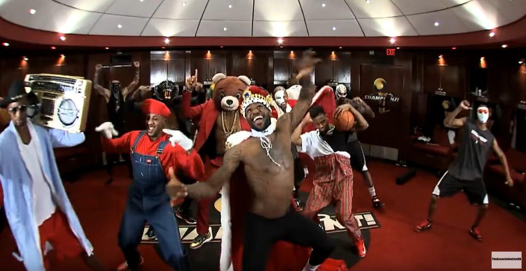 LeBron James Harlem Shake 3 mai 2020