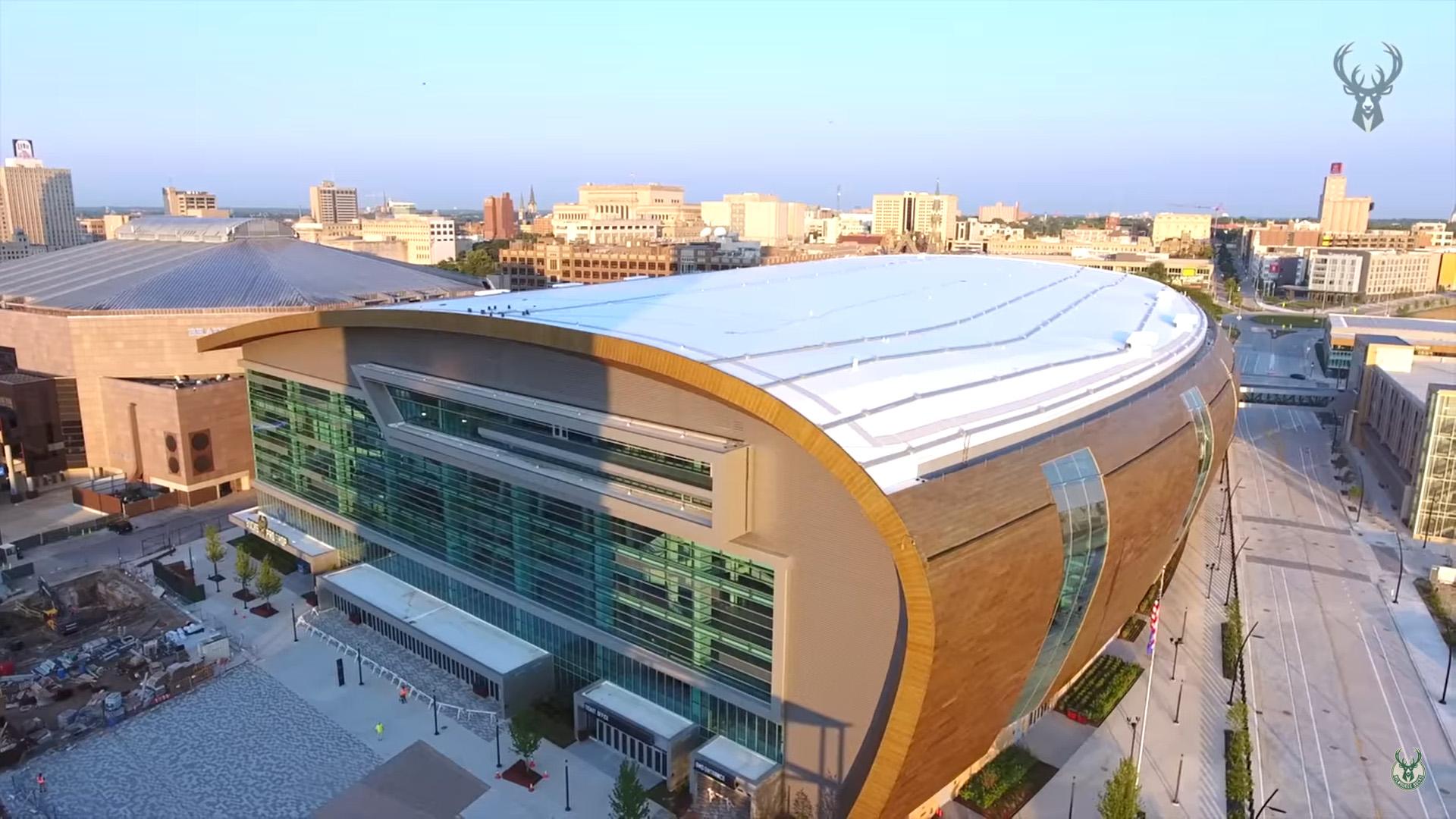 Fiserv Forum Milwaukee Bucks 16 juin 2020