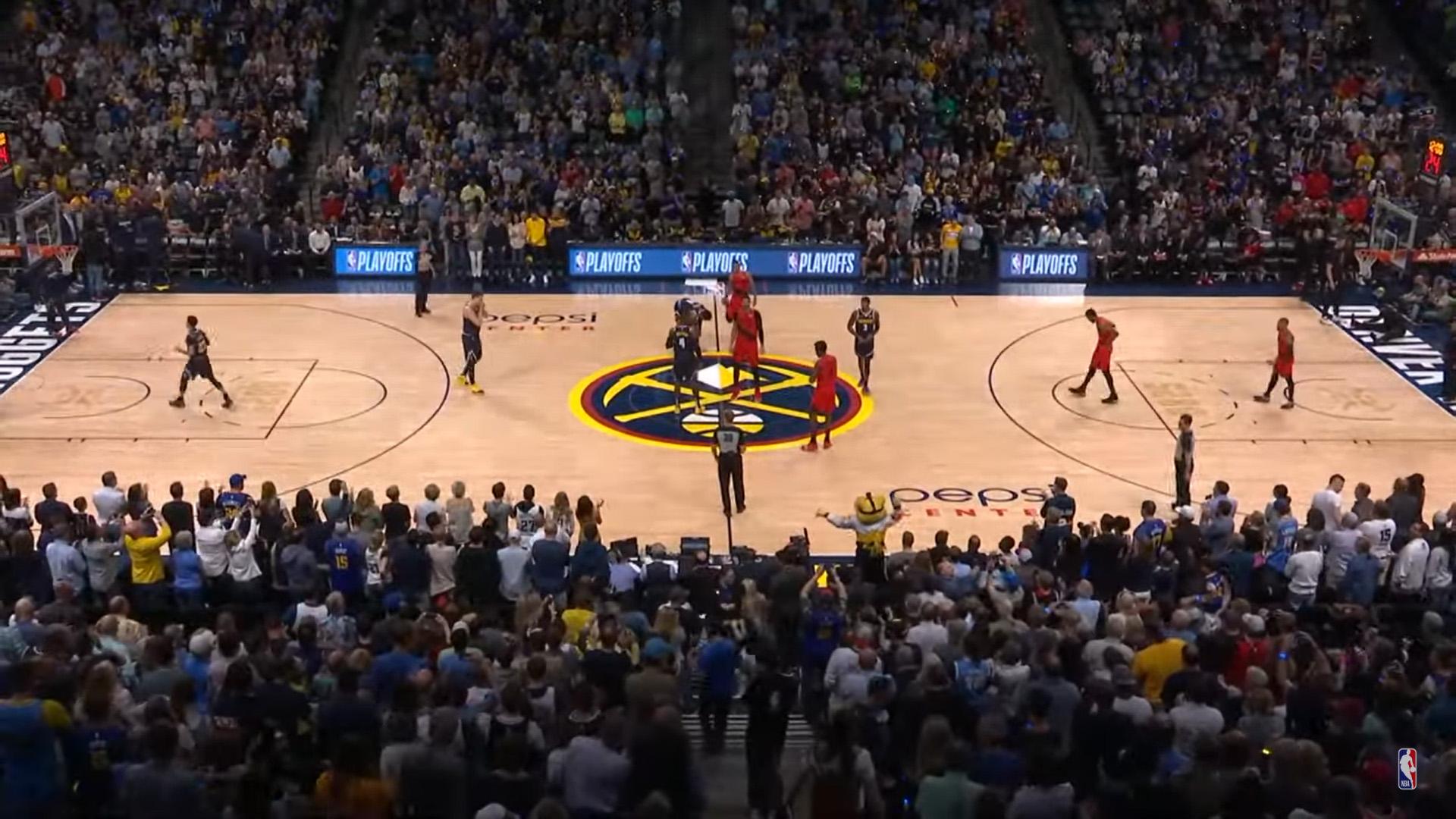 Pepsi Center Denver Nuggets 4 juin 2020