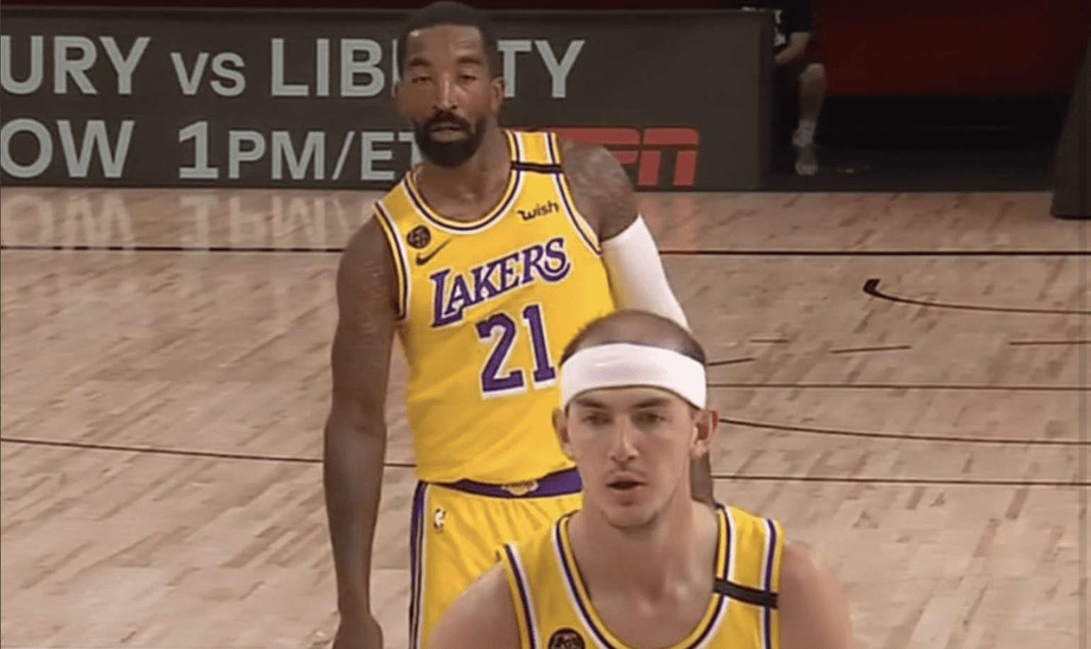 JR Smith & Alex Caruso