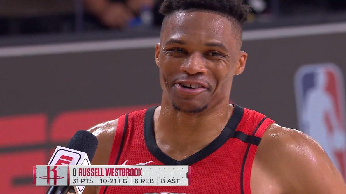 Russell Westbrook 3 août 2020