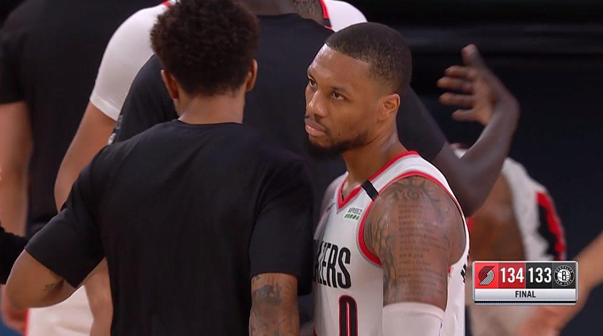 Damian Lillard 14 août 2020