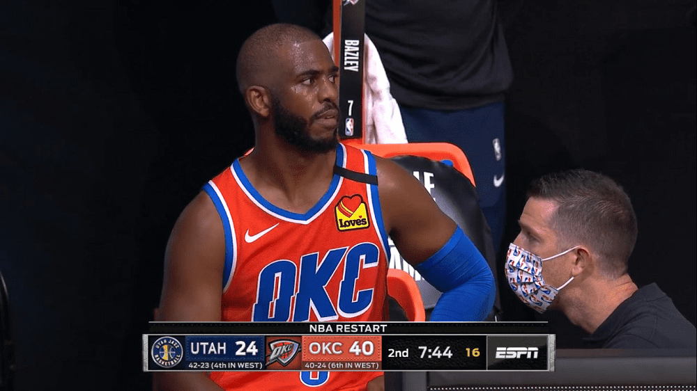Chris Paul OKC Thunder 1 Août 2020