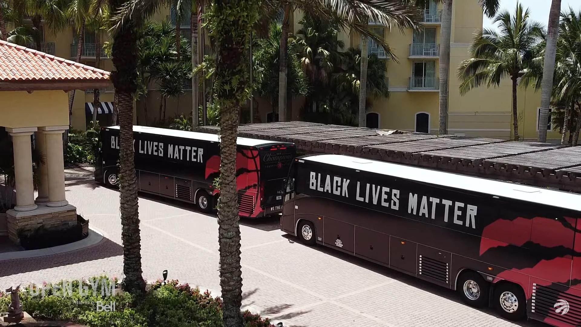 Black Lives Matter Raptors 26 aout 2020