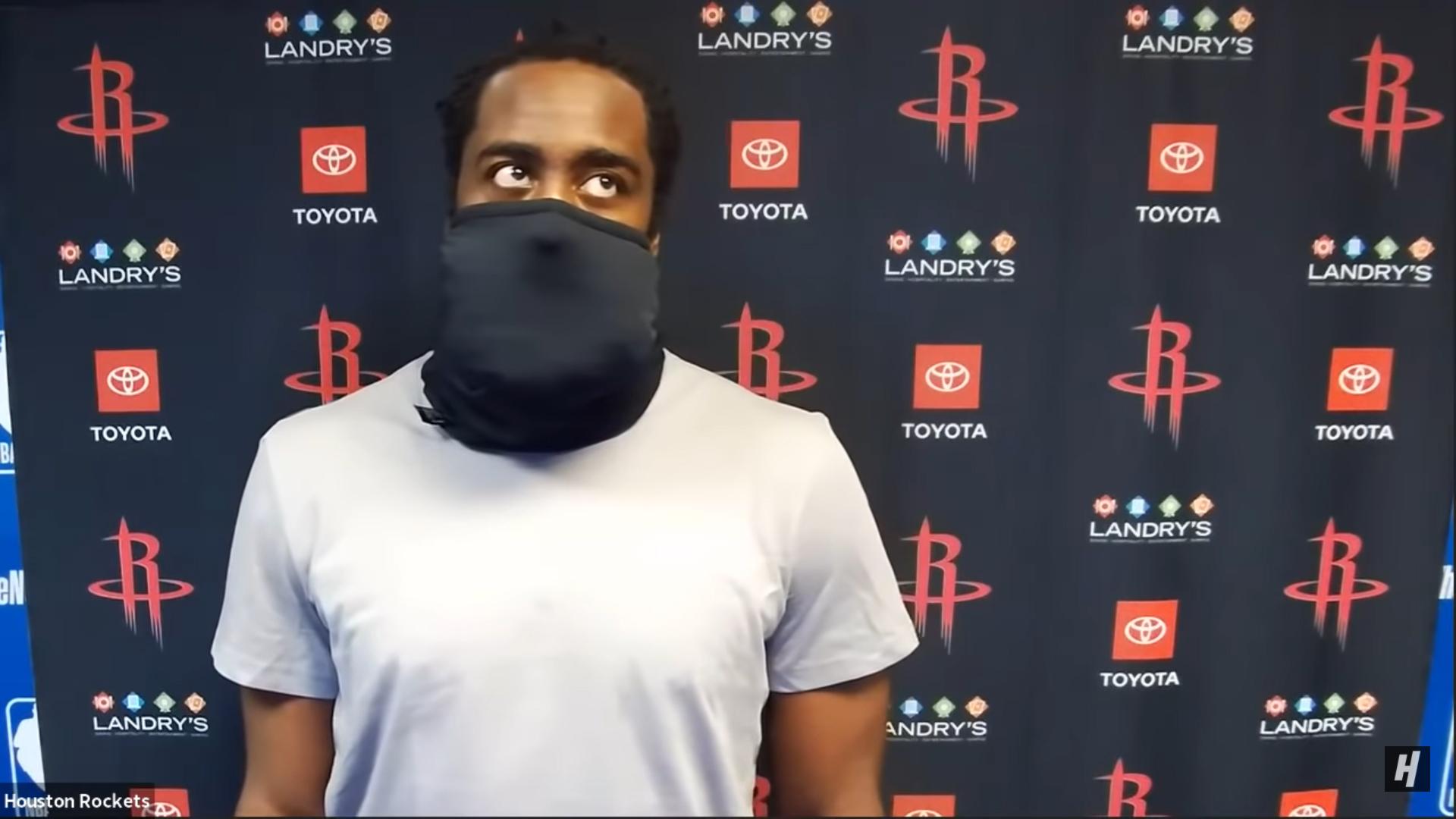 James Harden Masque 11 aout 2020