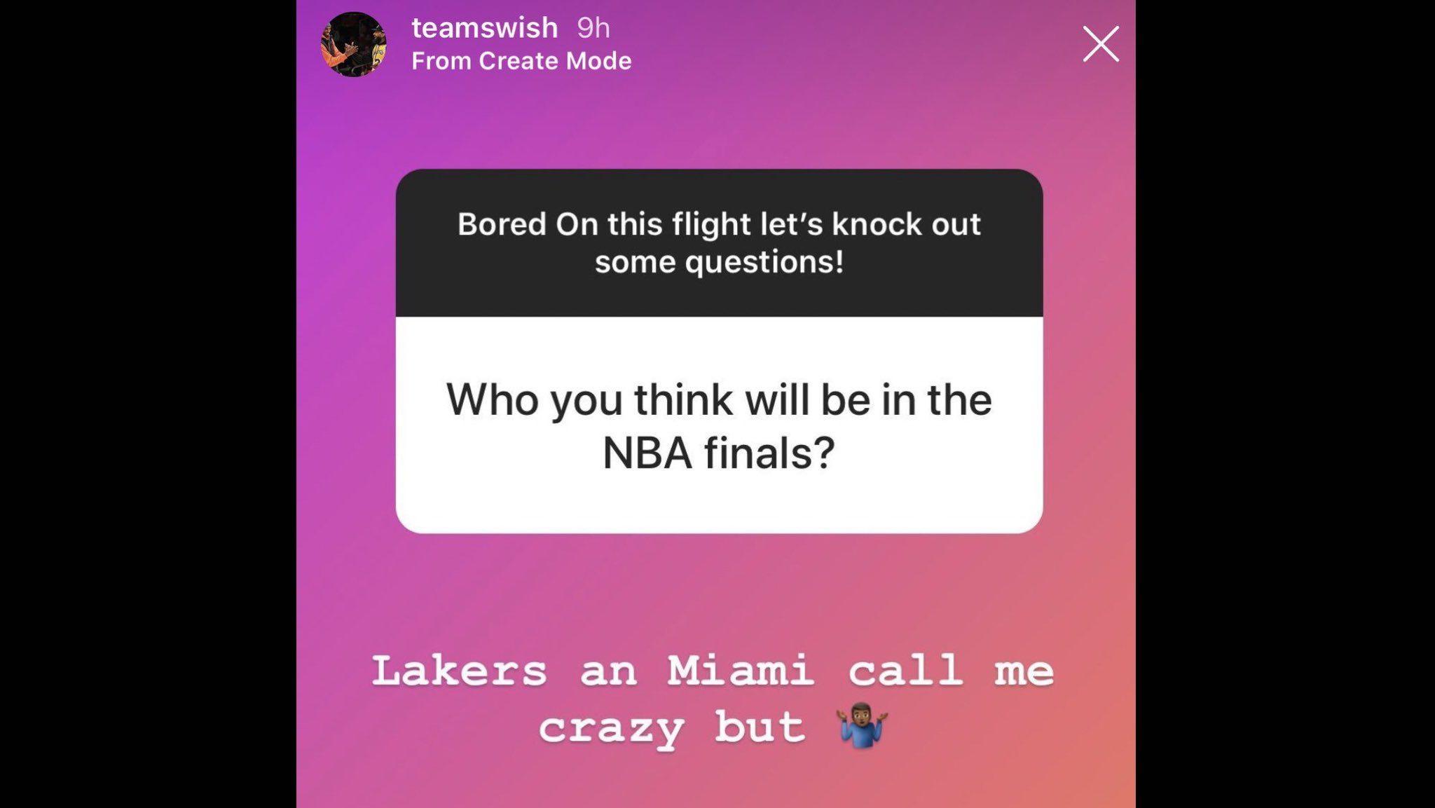 J.R. Smith prédiction finale