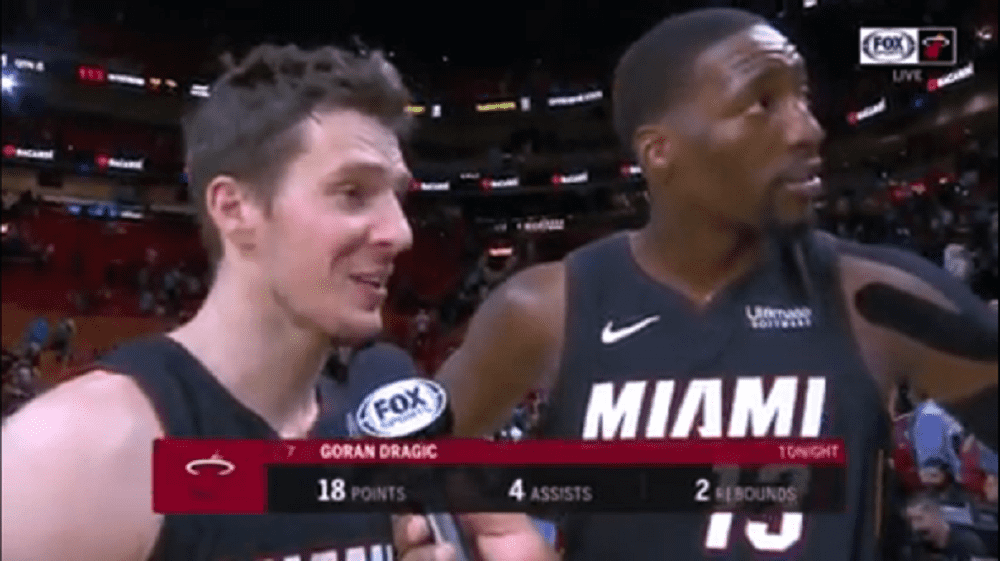 Goran Dargic Bam Adebayo 4 octobre 2020