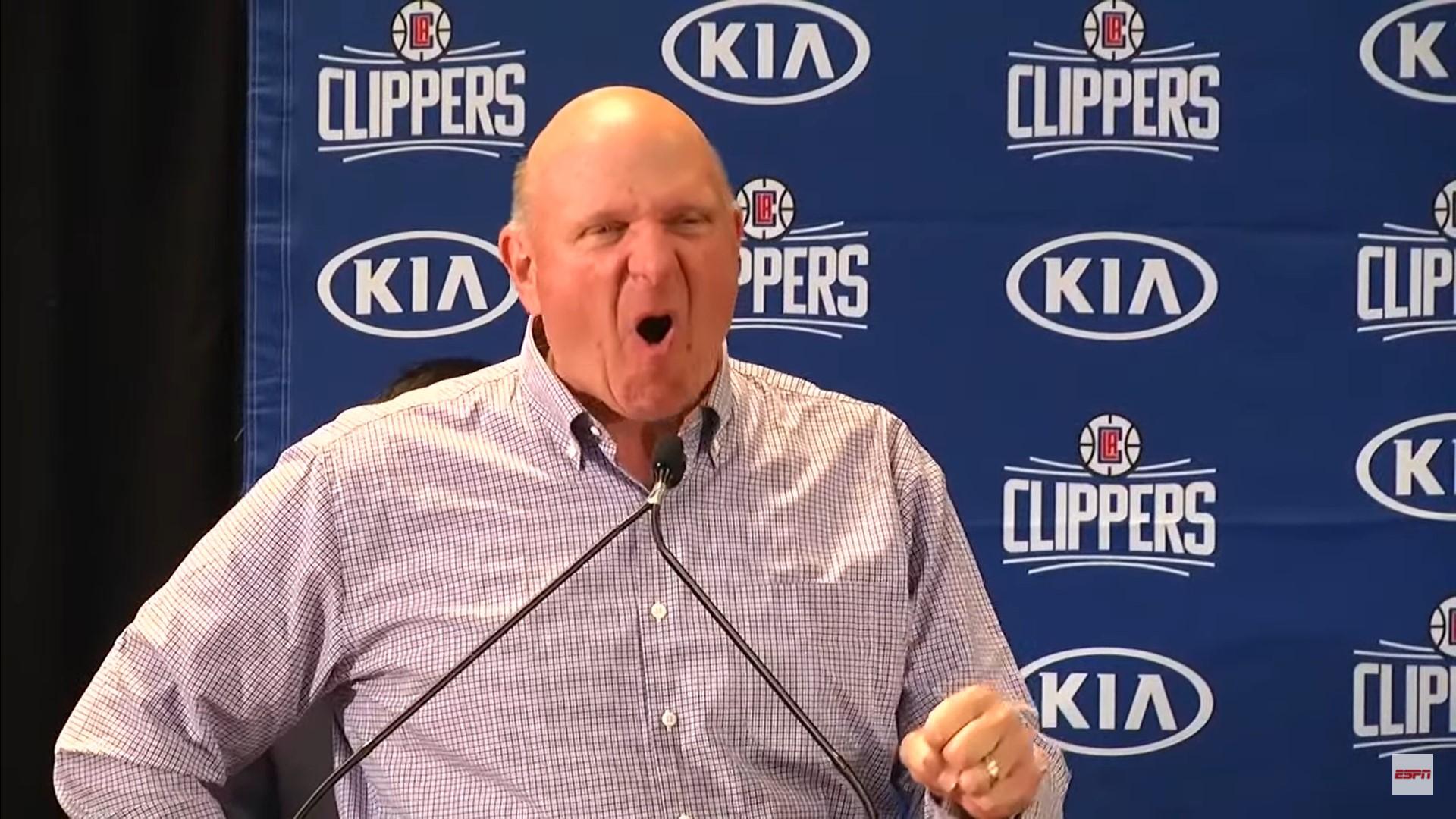 Steve Ballmer clippers 31 décembre 2020