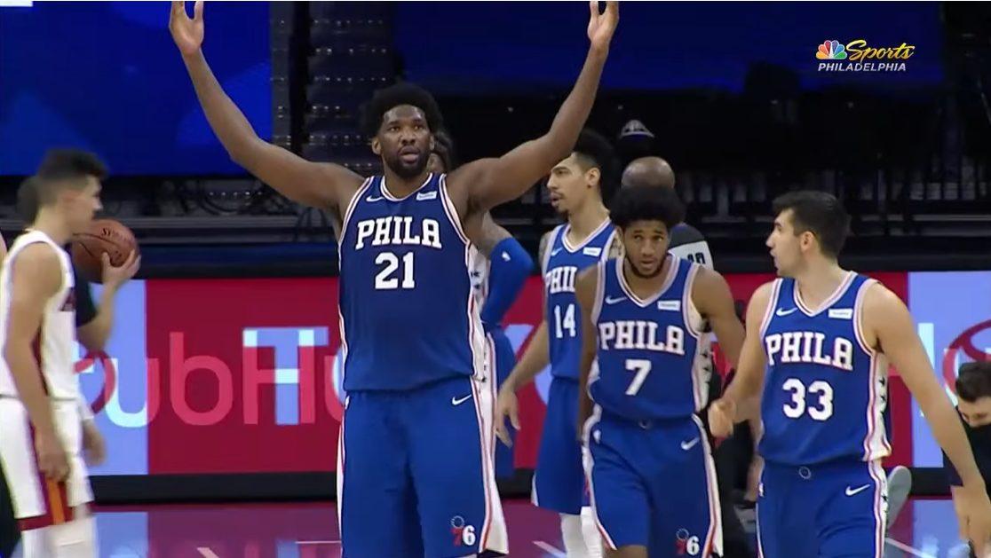 Joel Embiid 13 janvier 2021