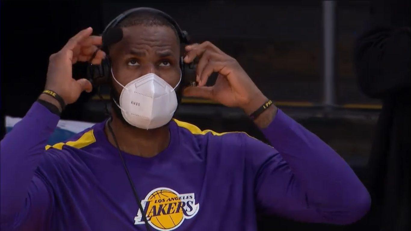 LeBron James Lakers NBA 16 janvier 2021