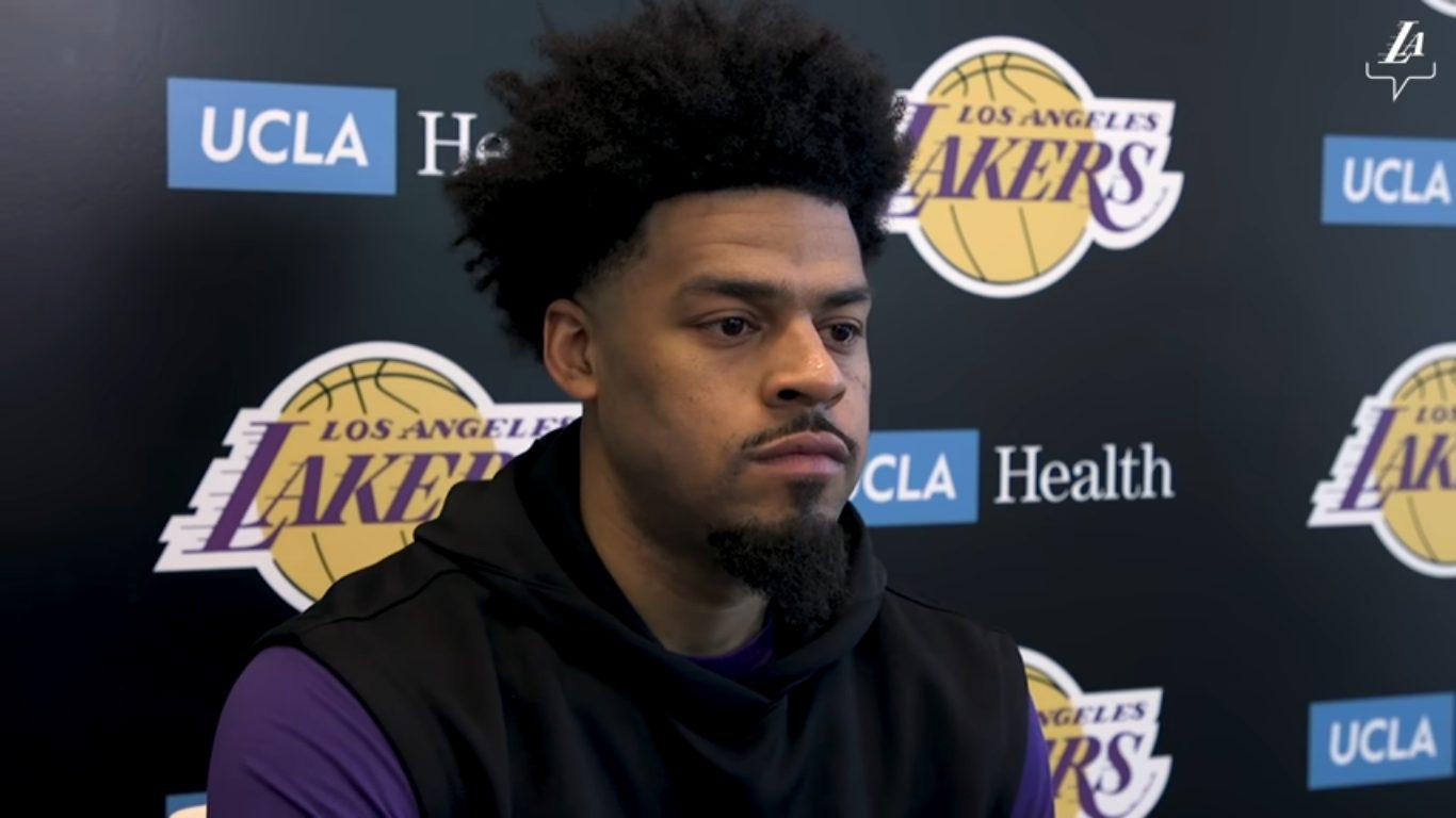 Quinn Cook Lakers 23 février 2021