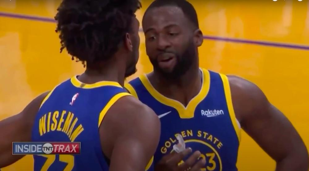 James Wiseman Draymond Green (12 février 2021)