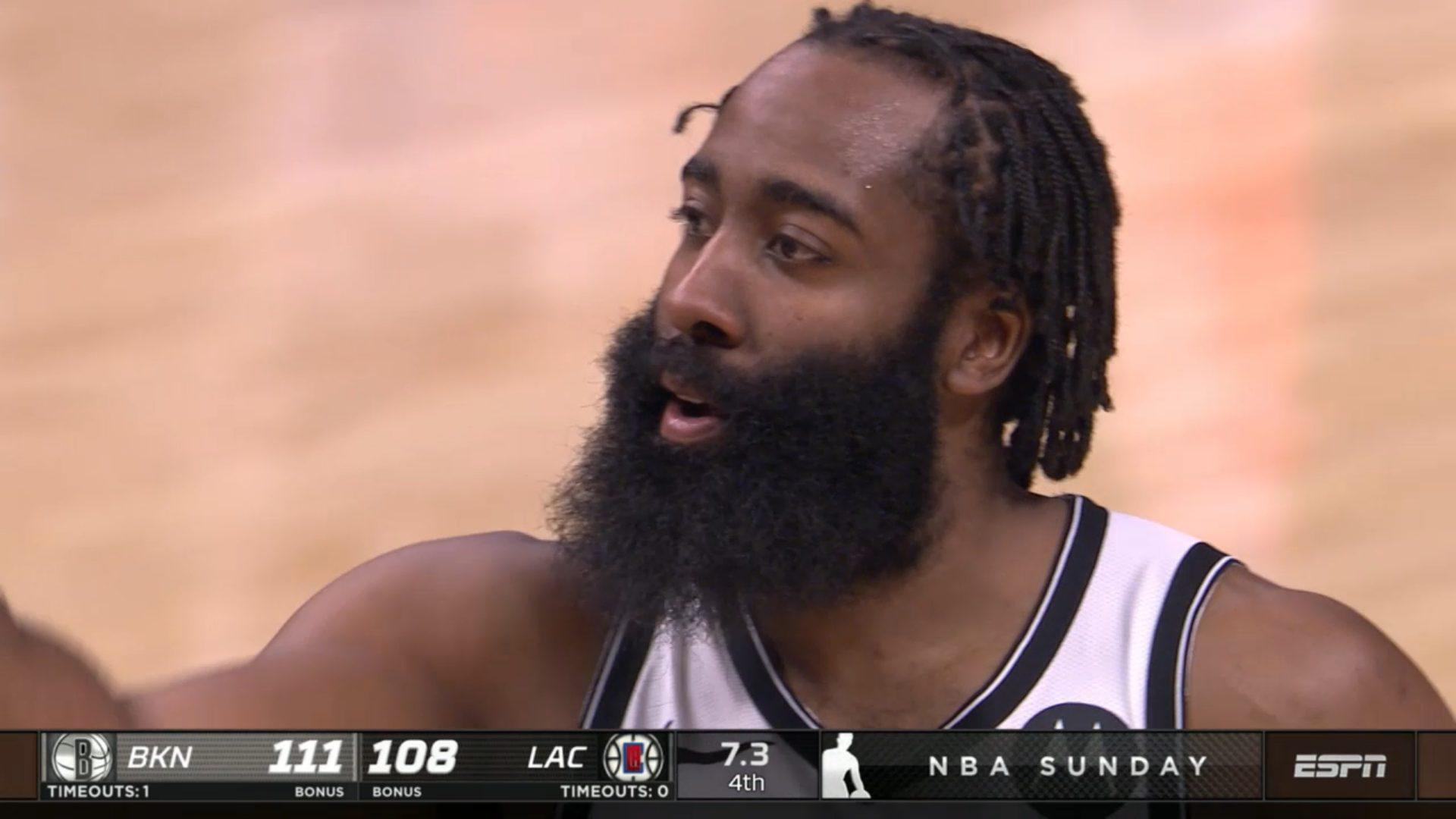 James Harden Brooklyn nets 21 février 2021