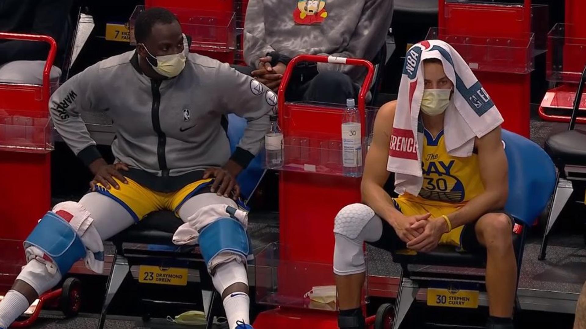 Draymond Green Stephen Curry 18 février 2021