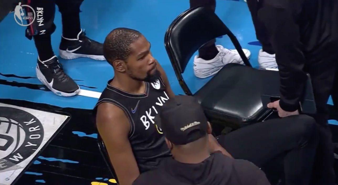 Kevin Durant chaise 6 février 2021
