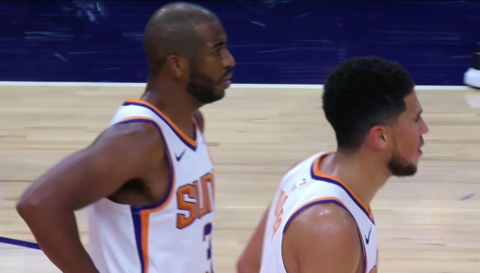Devin Booker Chris Paul Suns