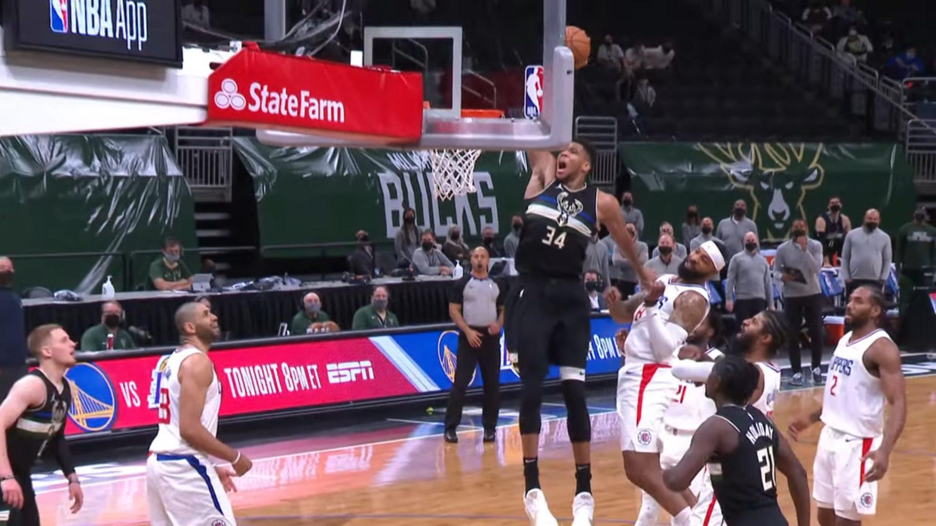 Giannis Antetokounmpo 1 mars 2021 Top 10