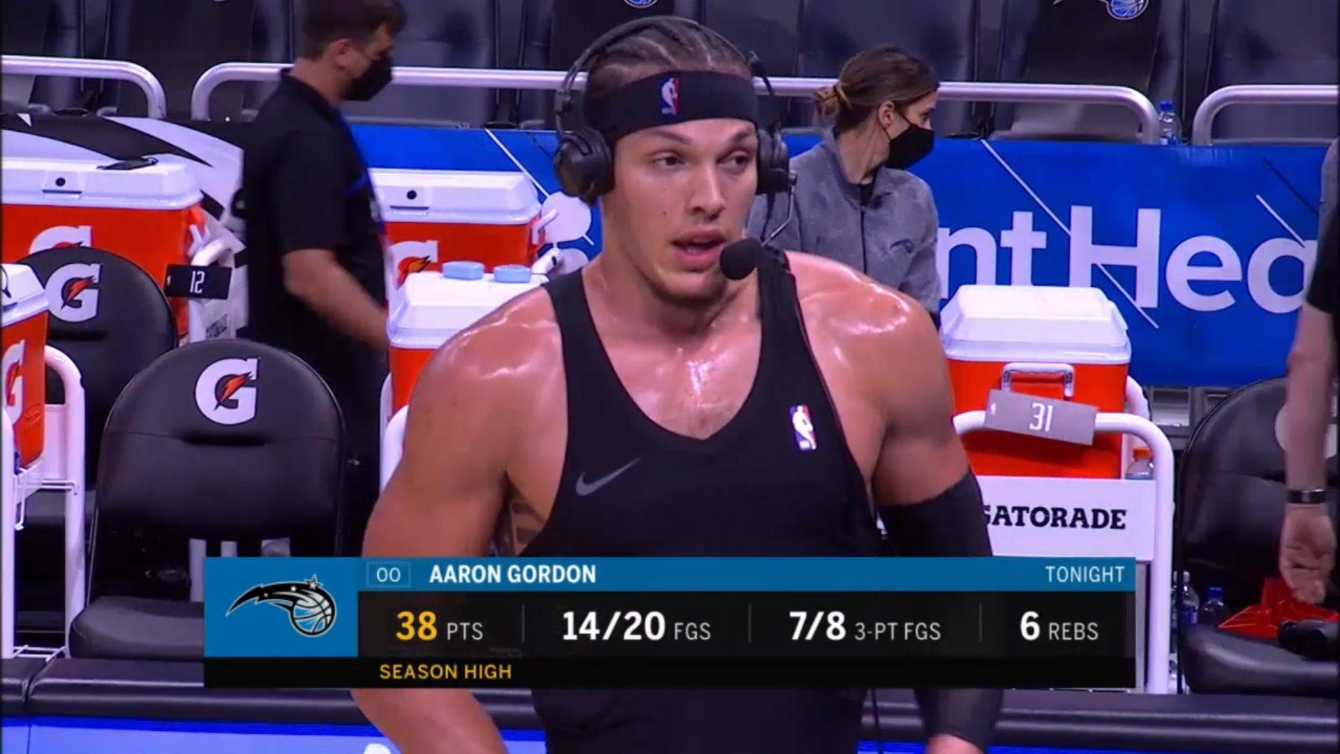 Aaron Gordon Orlando Magic 20 mars 2021