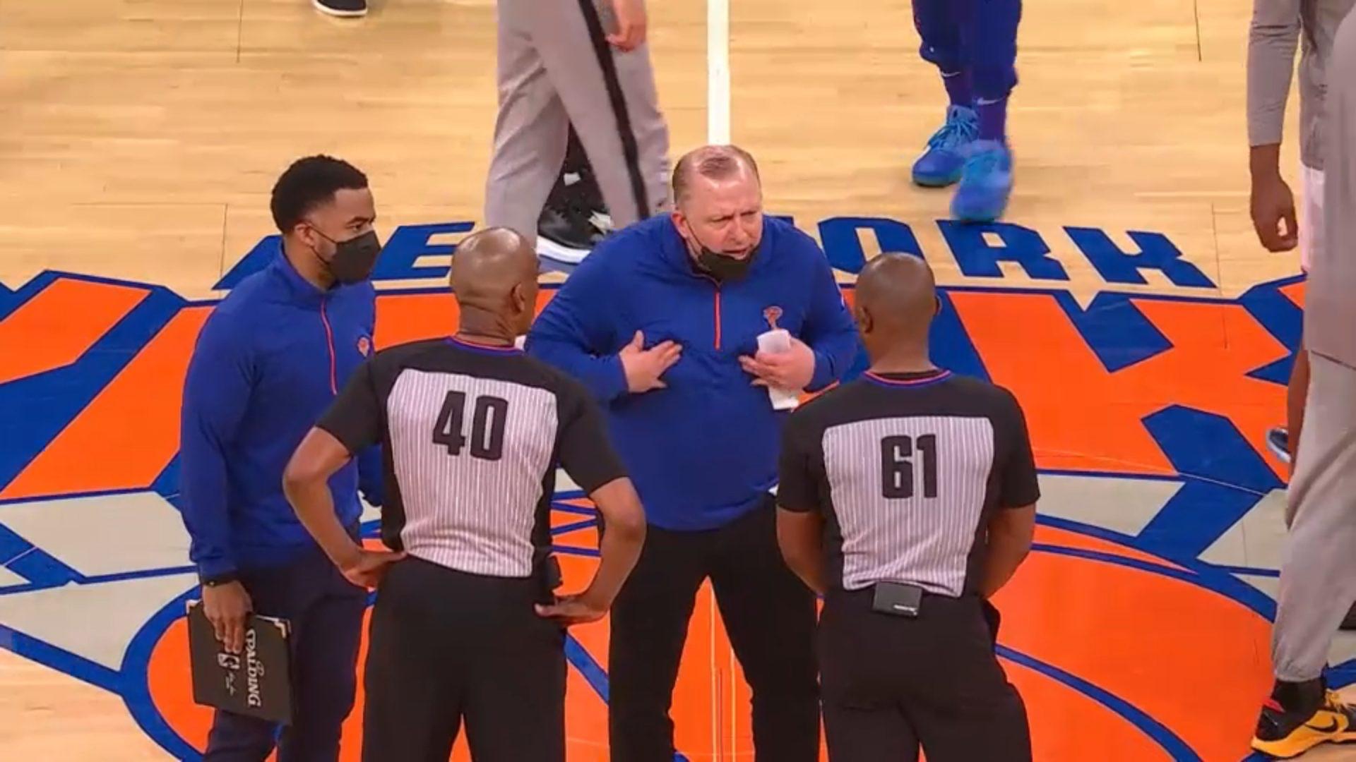 Tom Thibodeau Knicks 22 mars 2021 Sixers