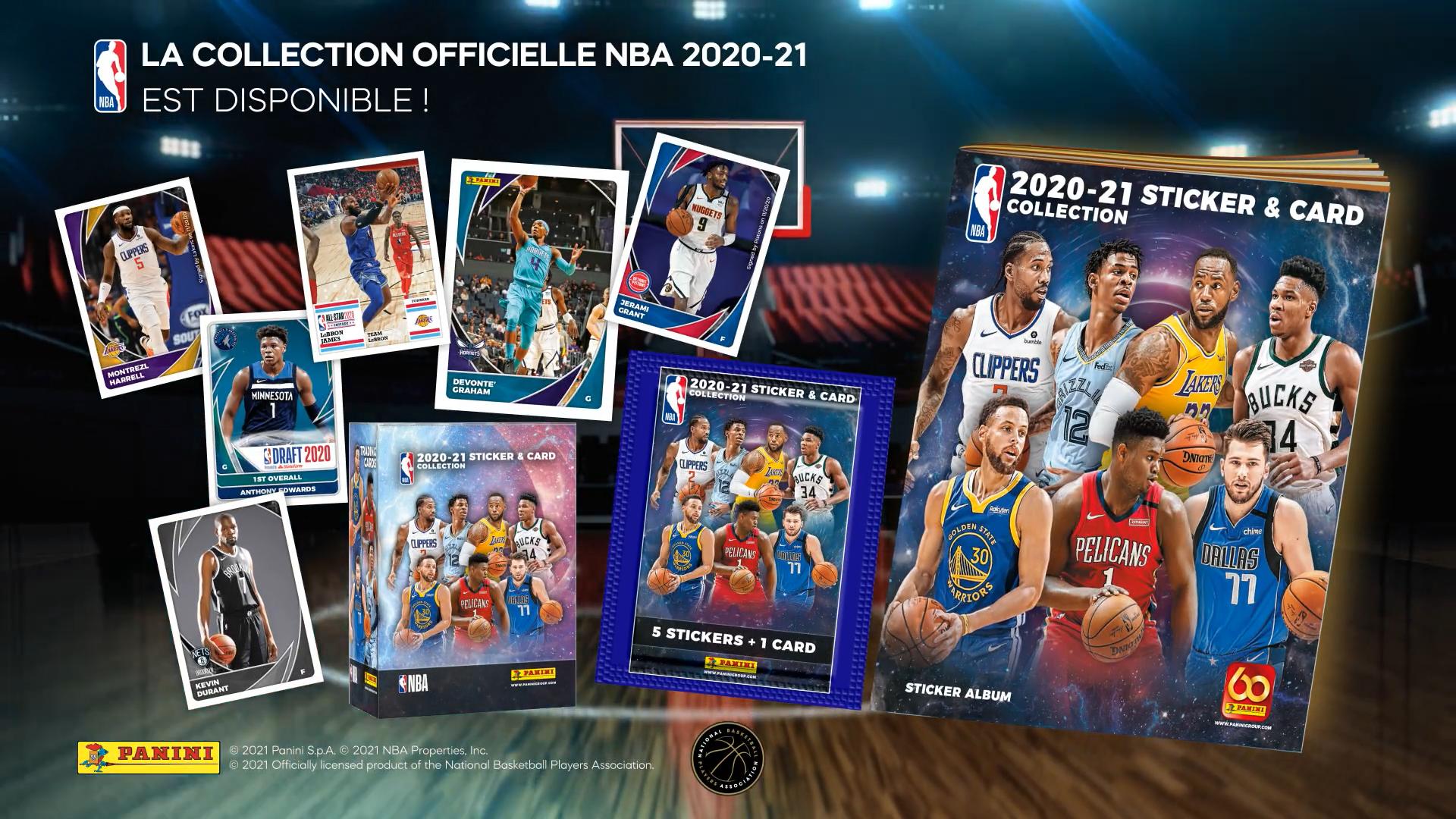 Collection Panini NBA 2020-21