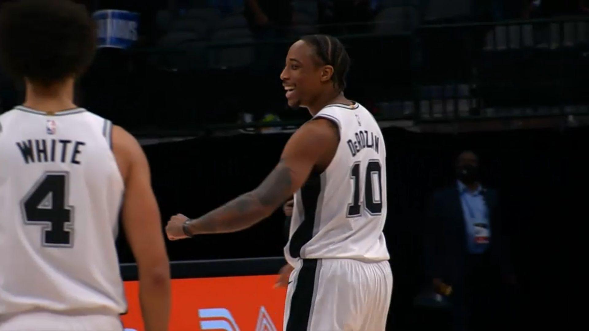 DeMar DeRozan Spurs 12 avril 2021