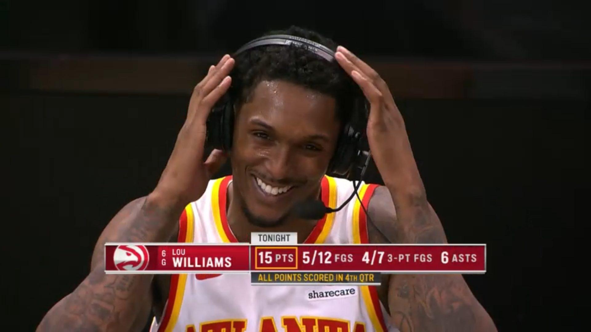 Lou Williams Atlanta Hawks 26 avril 2021