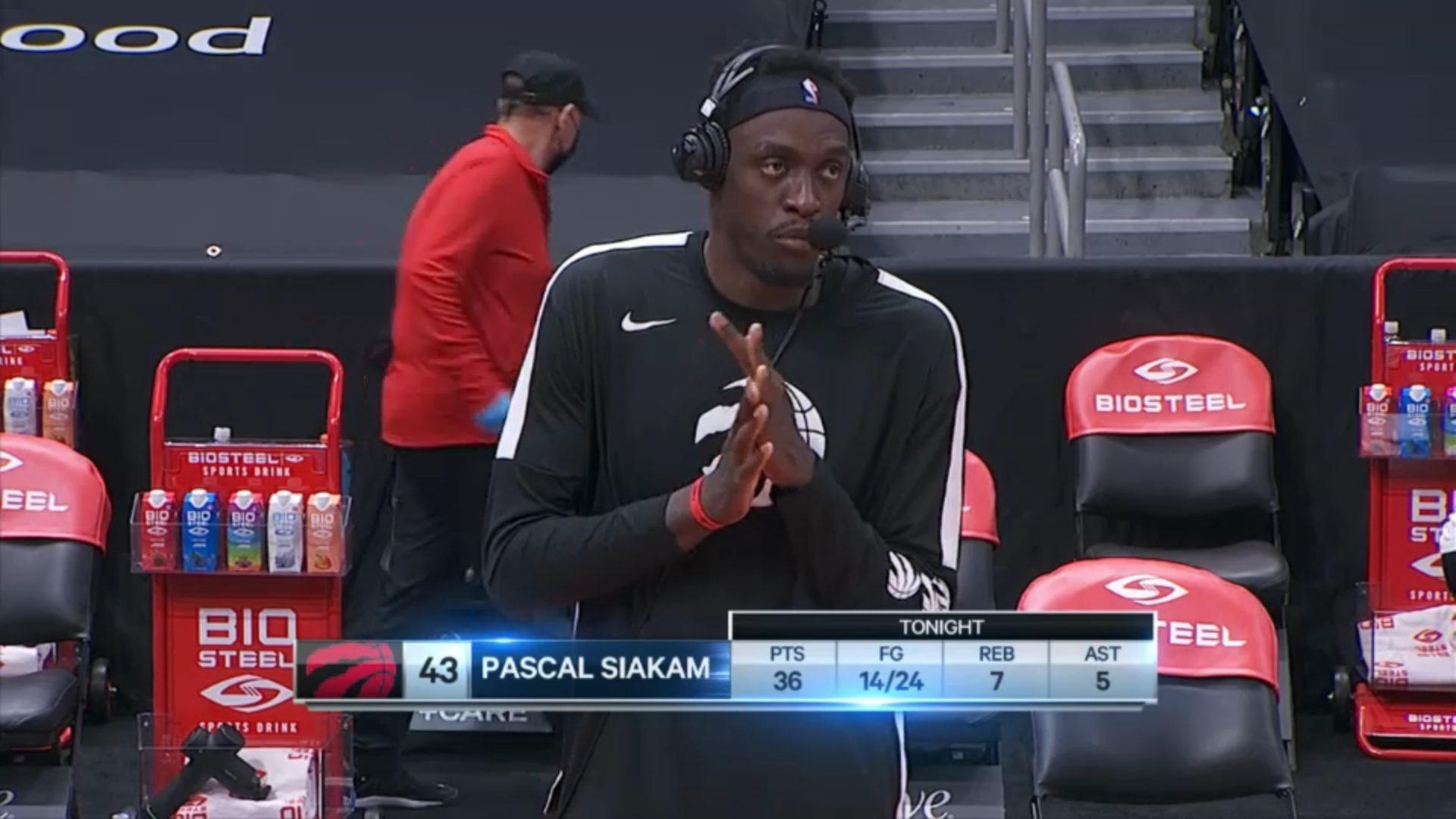 Pascal Siakam Raptors 3 avril 2021