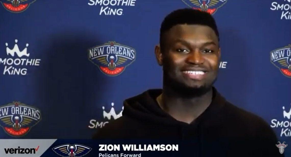 Zion Williamson 10 avril 2021