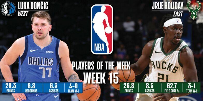 POTW Doncic Jrue Holiday
