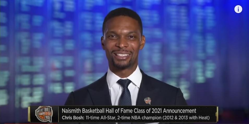 Chris Bosh HOF 2021