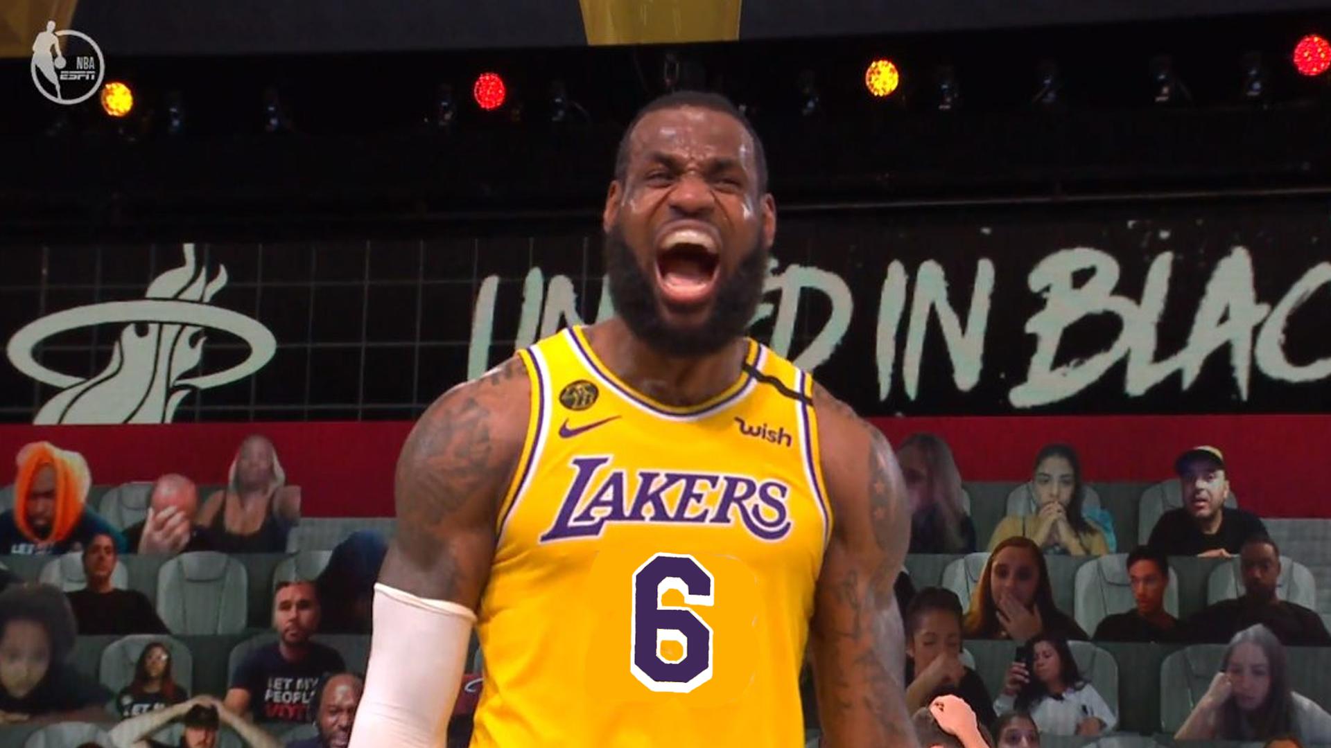 Nike Basketball - NBA LA Lakers LeBron James - Maillot sans