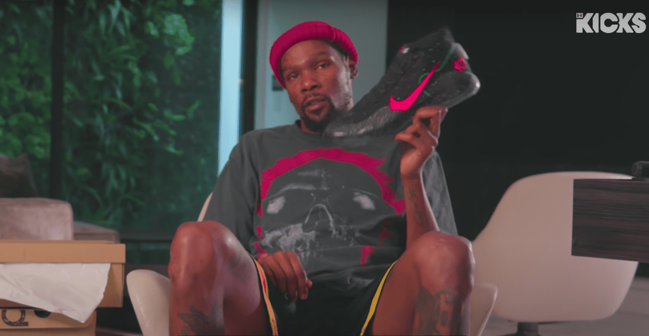 Kevin Durant chaussures problème