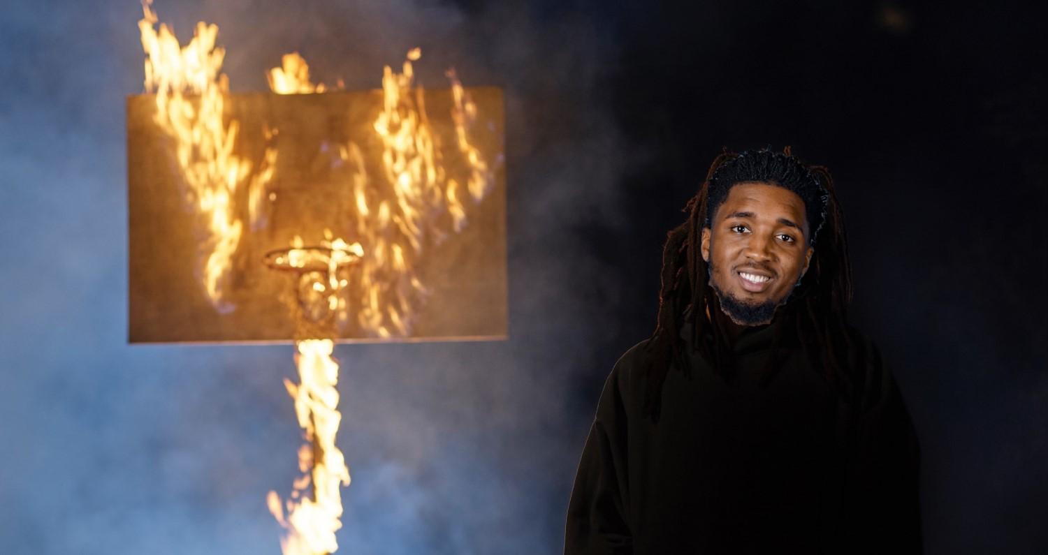 Donovan Mitchell feu