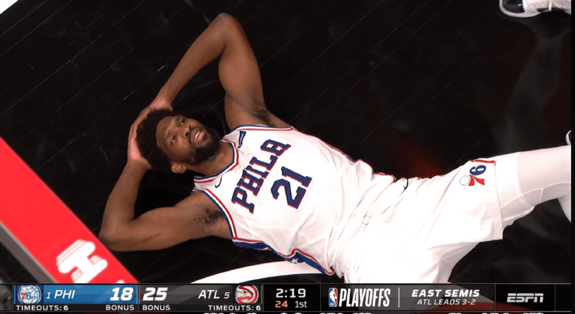 Embiid Sixers 19 juin 2021