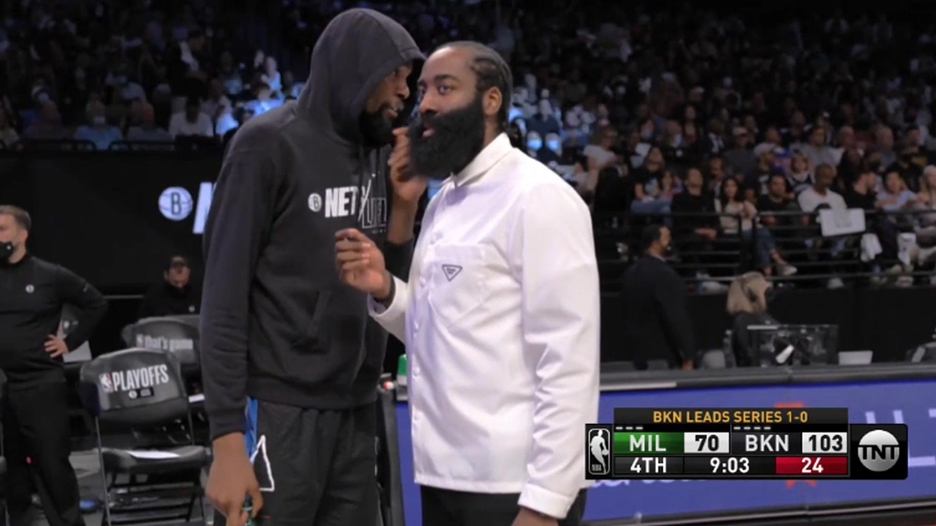 Kevin Durant James Harden 8 juin 2021