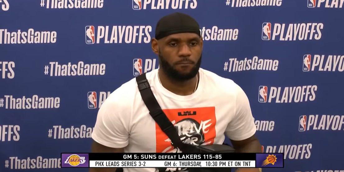 LeBron James 2 juin 2021