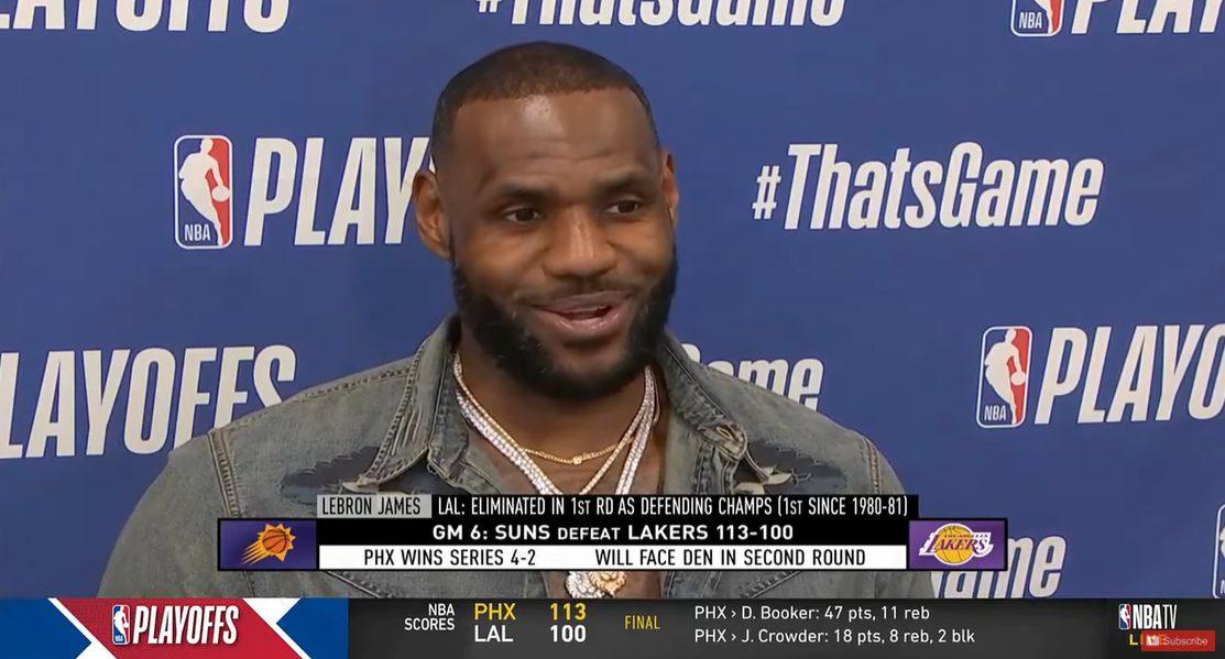 LeBron James 4 juin 2021