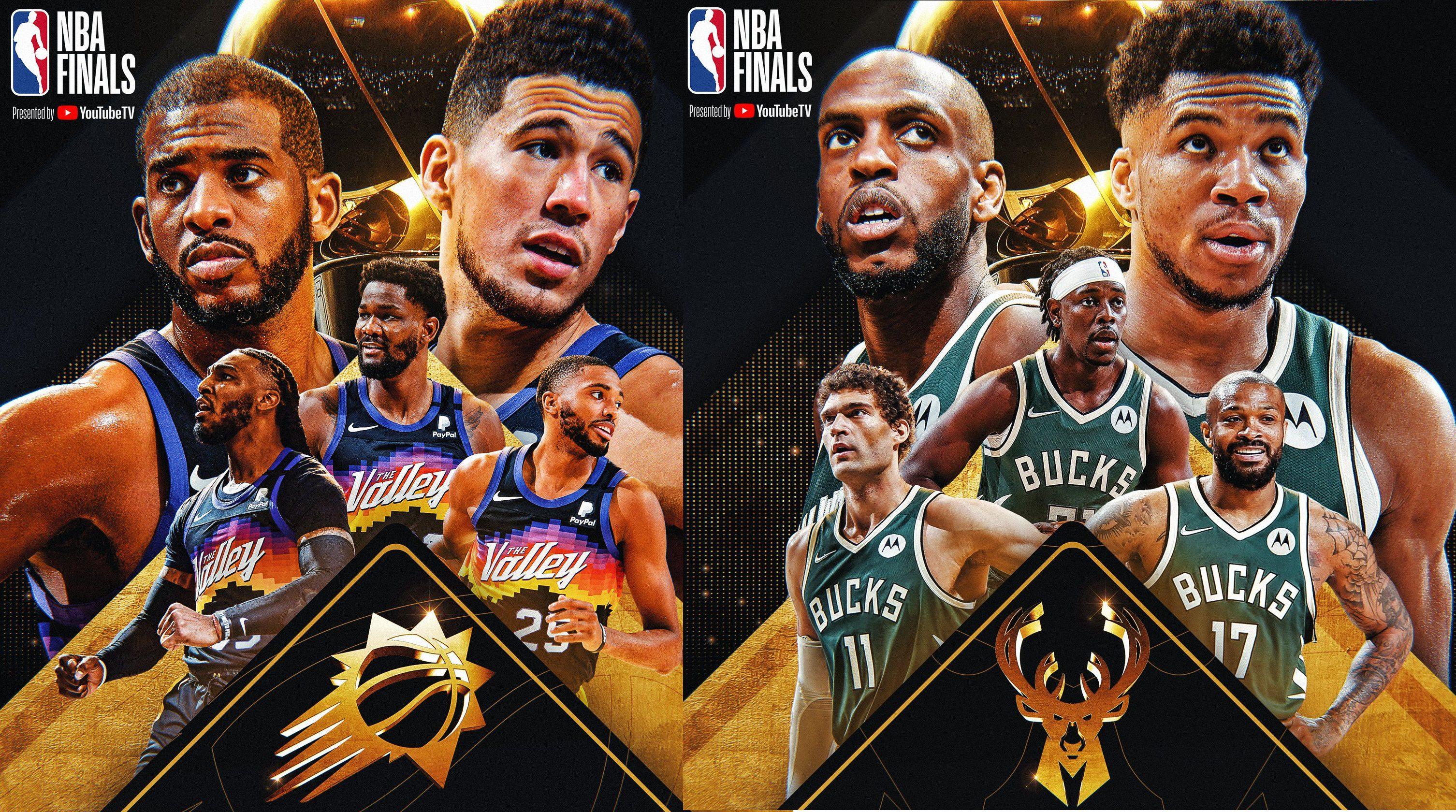 bucks suns Finales NBA