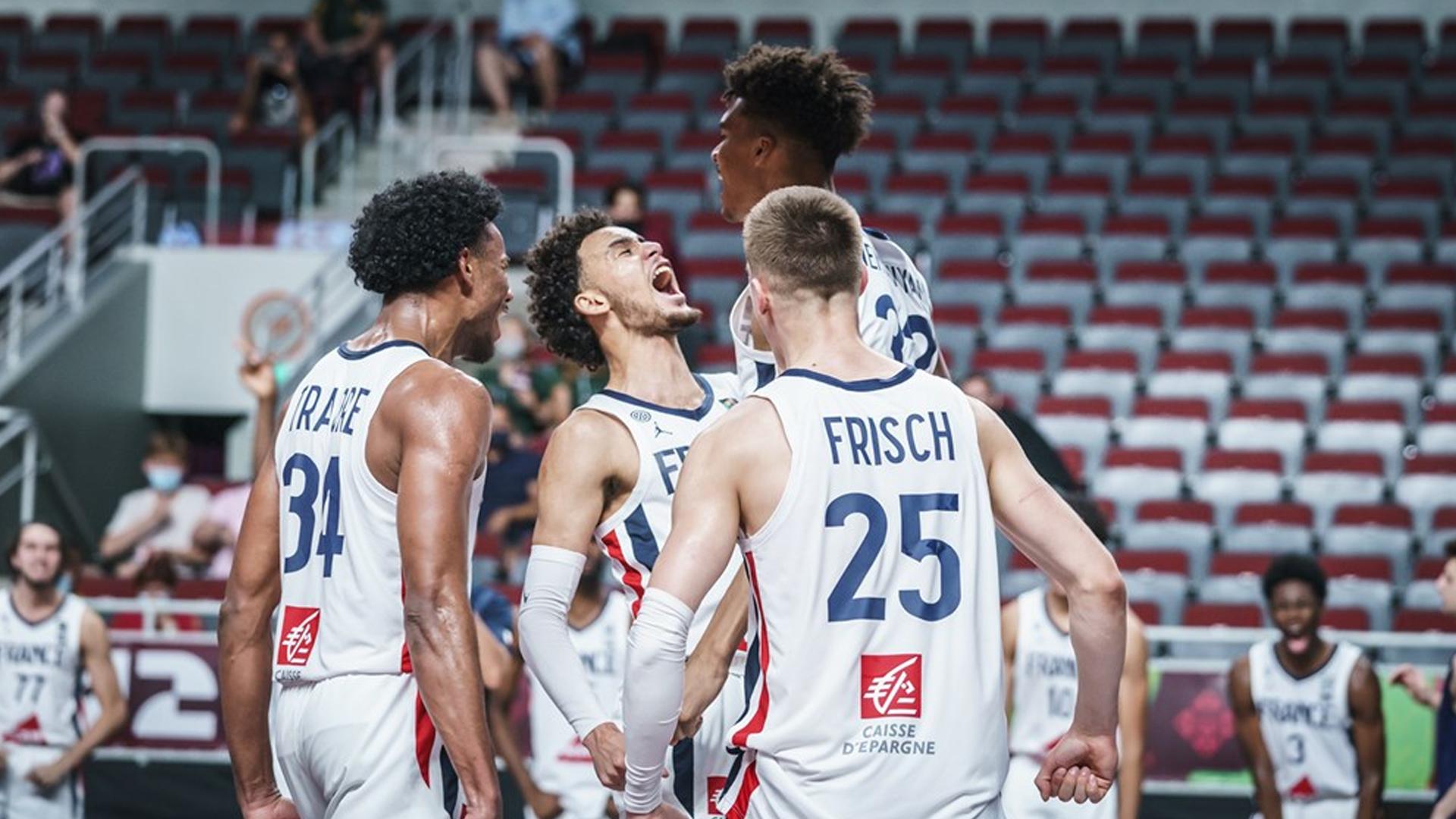 Equipe de France U19 Serbie 9 août 2021