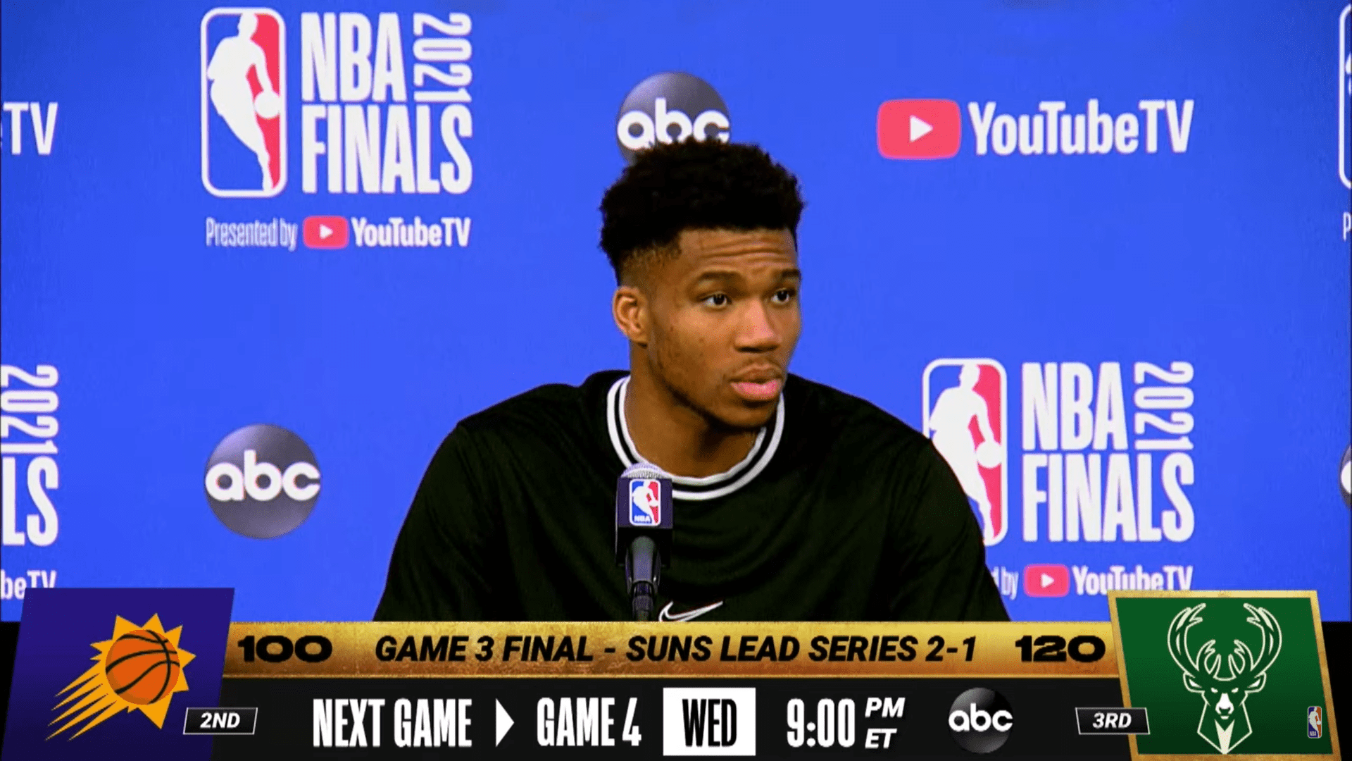 Giannis Antetokounmpo 12 juillet 2021