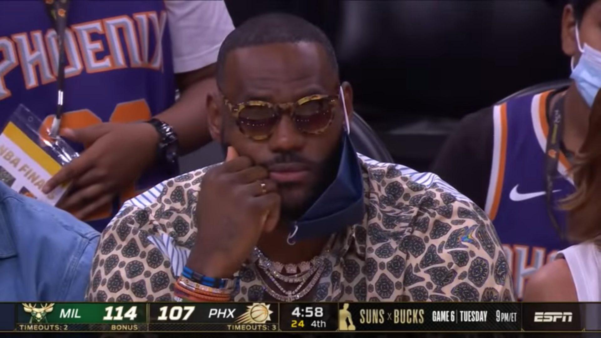 LeBron James 19 juillet 2021