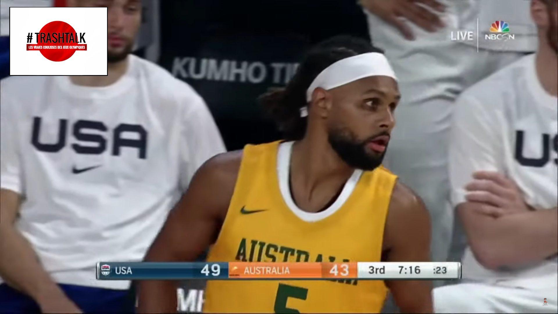 Jeux Olympiques Patty Mills 22 juillet 2021