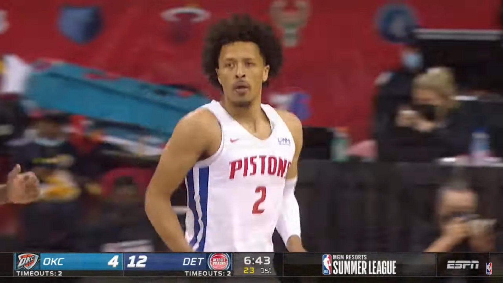 Cade Cunningham 9 août 2021