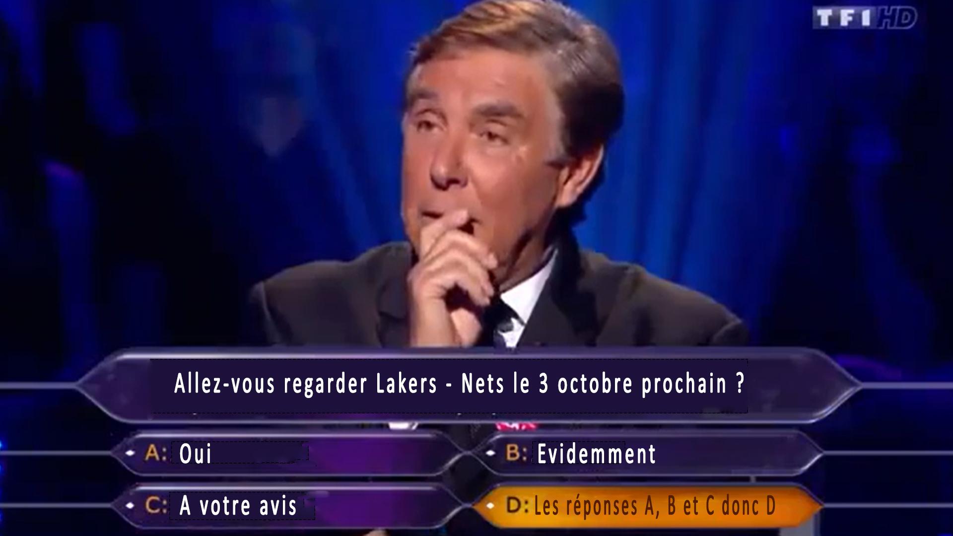 Qui veut gagner des Millions Calendrier Pré-saison 14 septembre 2021