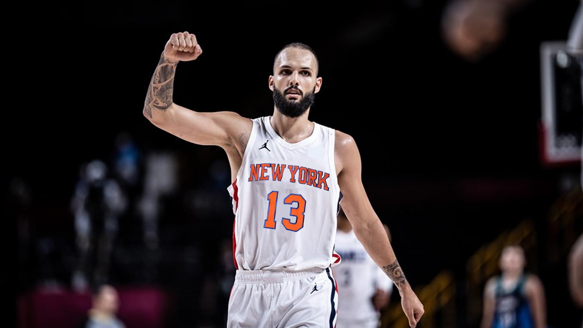 Evan Fournier Knicks numéro 13 16 août 2021