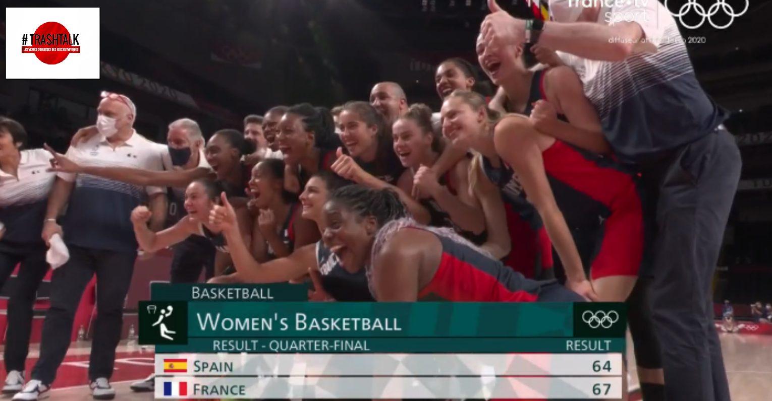 Equipe de France F 4 août 2021