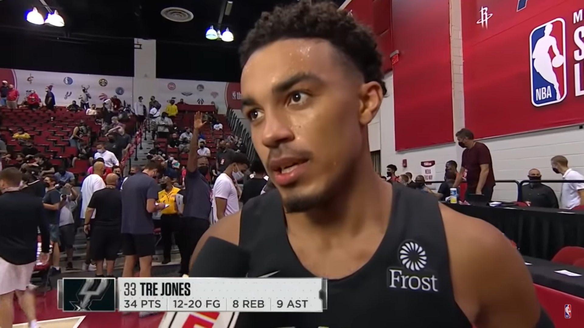 Tre Jones 13 août 2021